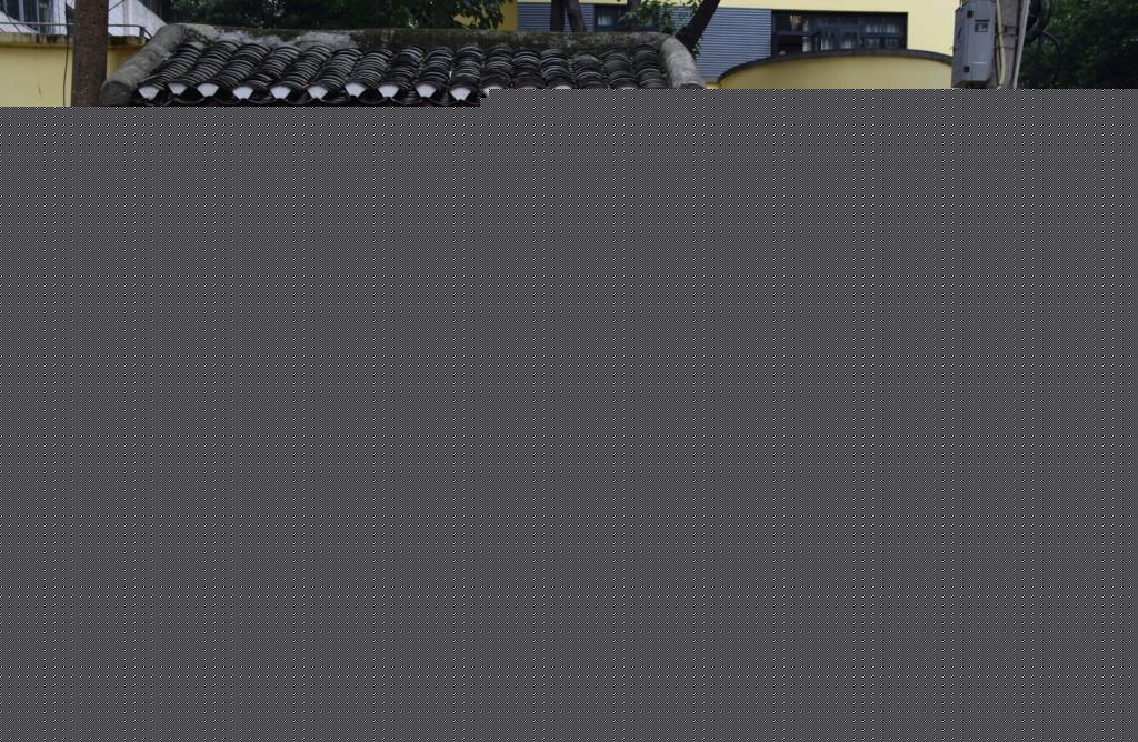 全体人员在宋庆龄旧居陈列馆前合影